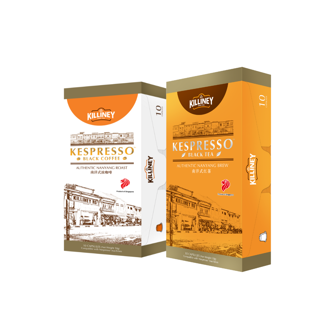 Killiney Kespresso Duo Bundle (Nespresso Compatible Capsule Pods) - Killiney Singapore
