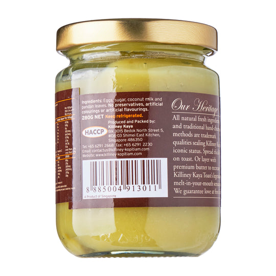 Killiney Handmade Kaya - Singapore Classic 280G - Killiney Singapore
