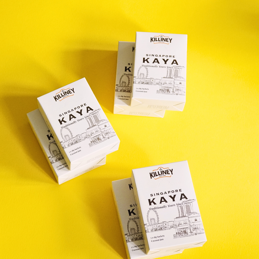Bundle of 6] Killiney Singapore Kaya Coconut Jam Sachet Box
