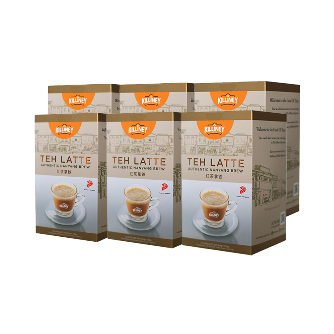 Killiney Teh Latte Family Bundle (Tea Capsules) - Killiney Singapore