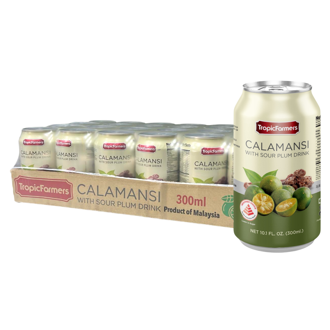 [Carton of 24 Cans] TropicFarmers - Calamansi With Sour Plum 300ml - Killiney Singapore
