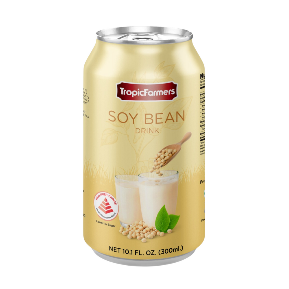 [Carton of 24 Cans] TropicFarmers - Soy Bean 300ml - Killiney Singapore