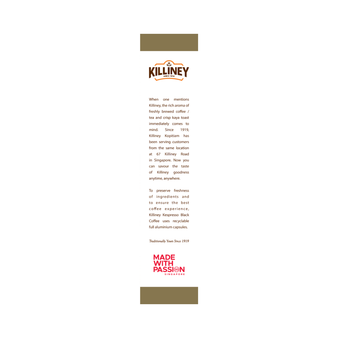 Killiney Kespresso Black Coffee (Capsule Pods)