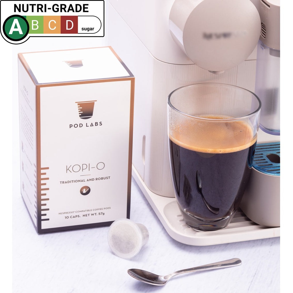 Pod Labs Nespresso Compatible Kopi-O (10 Capsules) - Killiney Singapore