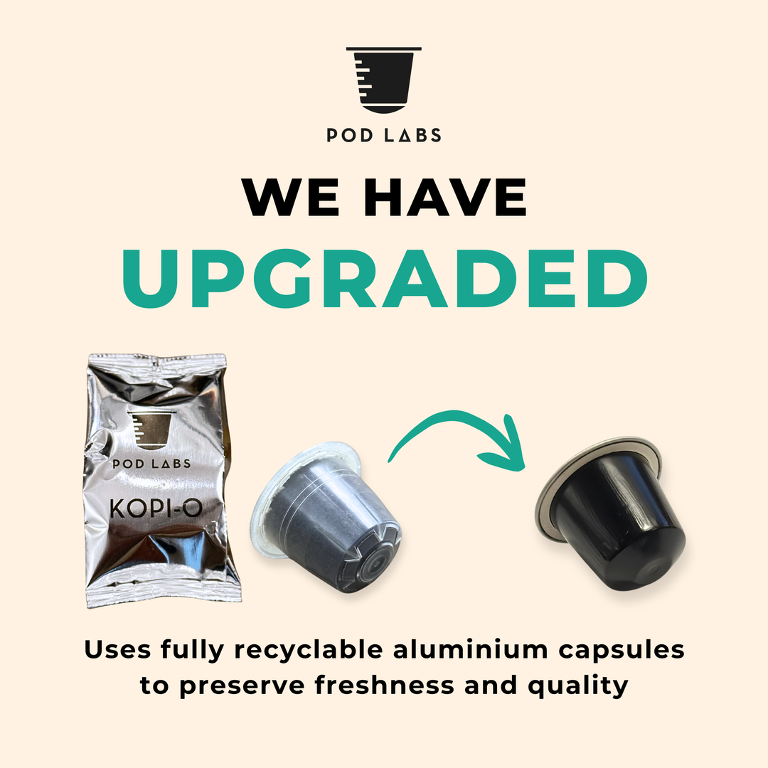 Pod Labs Nespresso Compatible Kopi-O (10 Capsules)