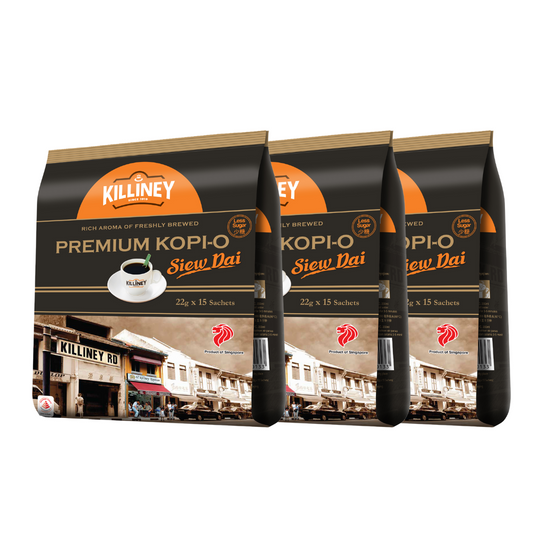 Killiney Premium Kopi-O Siew Dai Trio Bundle