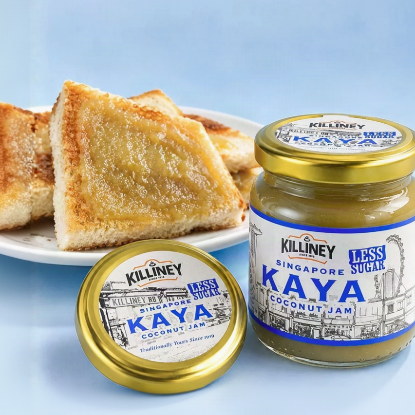 Killiney Singapore Kaya Coconut Jam (Less Sugar) 225g - Killiney Singapore
