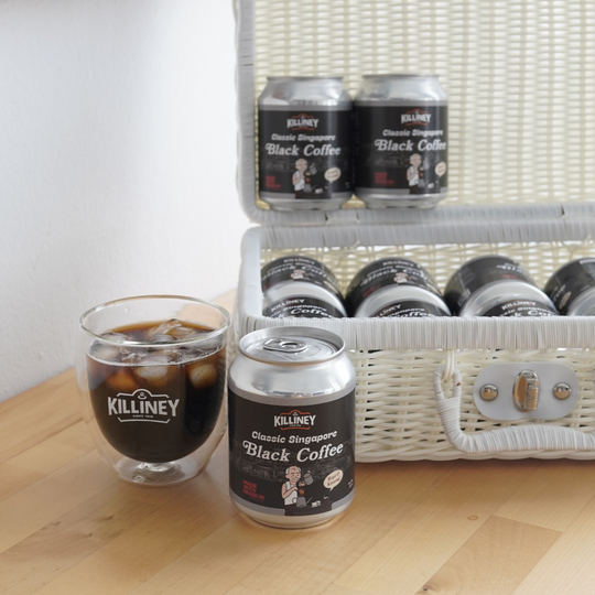 Killiney Classic Singapore Black Coffee 250ml