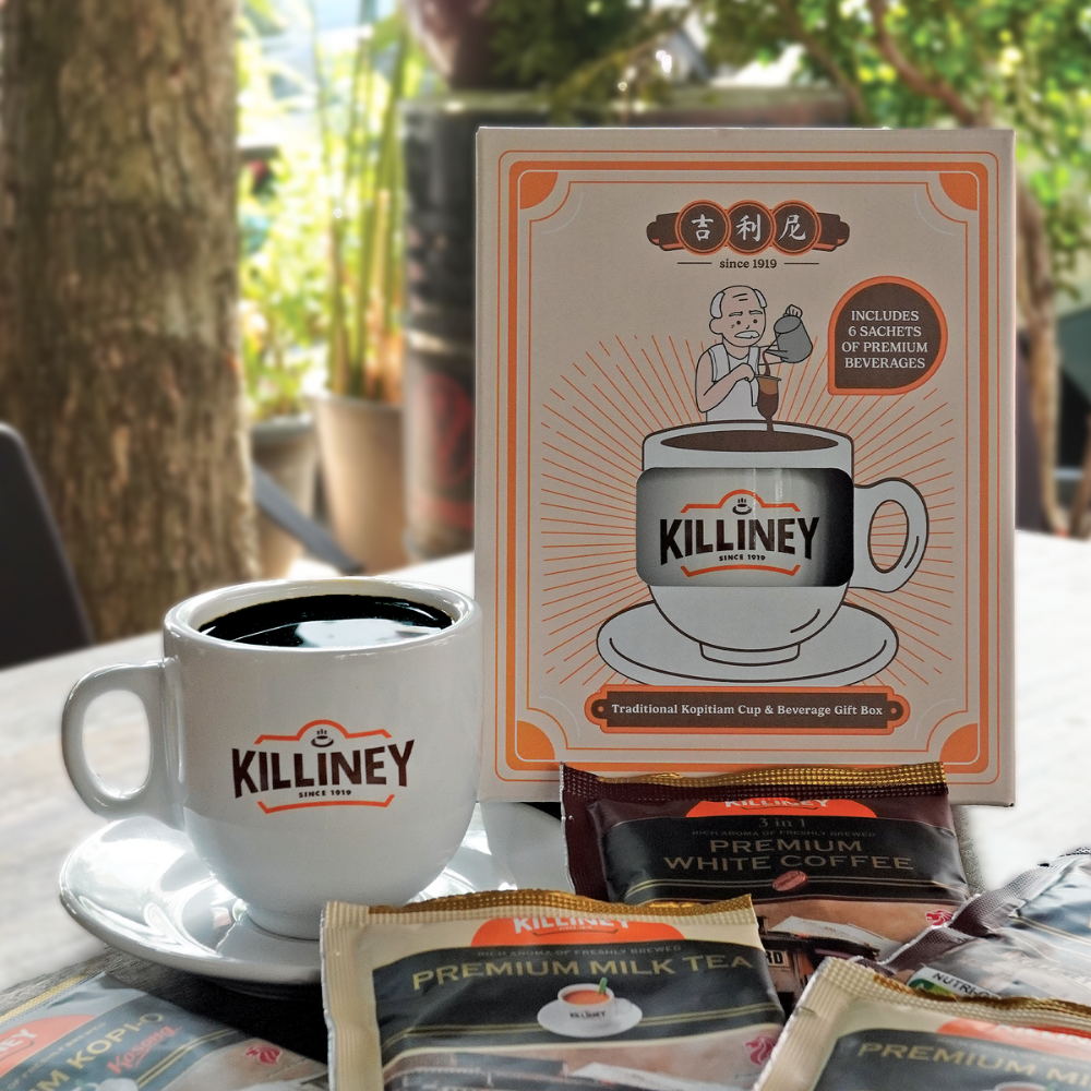 Killiney Traditional Kopitiam Cup & Beverage Gift Box