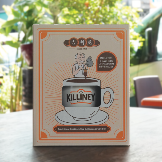 Killiney Traditional Kopitiam Cup & Beverage Gift Box