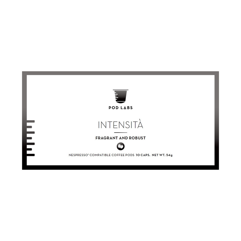 Pod Labs Nespresso Compatible Intensità  (10 Capsules) - Killiney Singapore