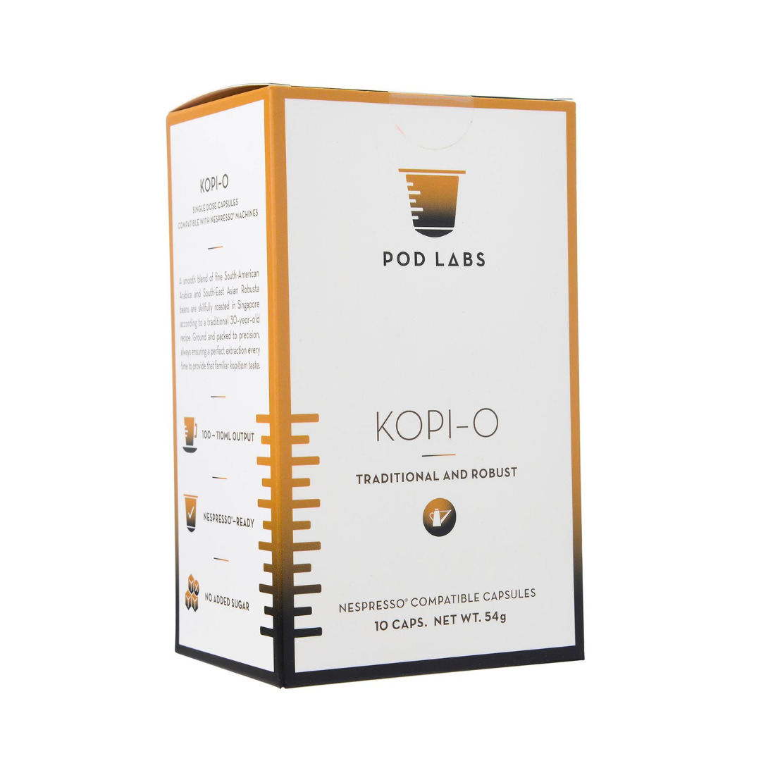 Pod Labs Nespresso Compatible Kopi-O (10 Capsules) - Killiney Singapore
