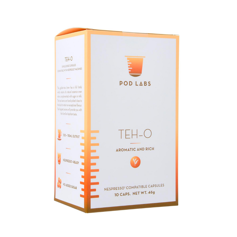 Pod Labs Nespresso Compatible Teh-O (10 Capsules) - Killiney Singapore