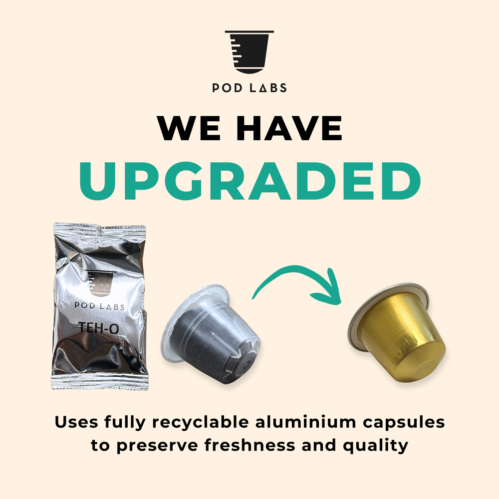 Pod Labs Nespresso Compatible Teh-O (10 Capsules)