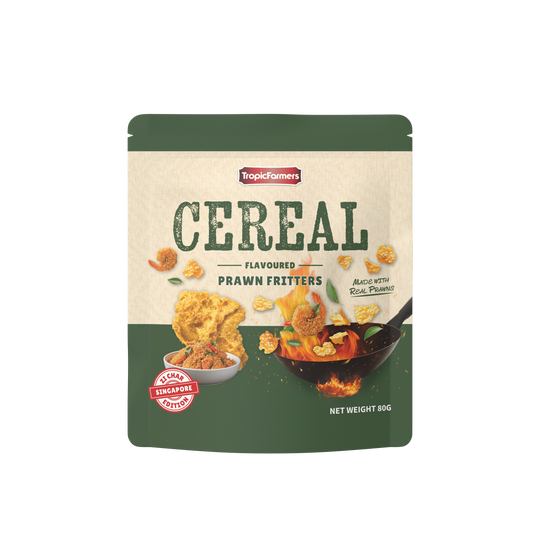 TropicFarmers Cereal Flavoured Prawn Fritters