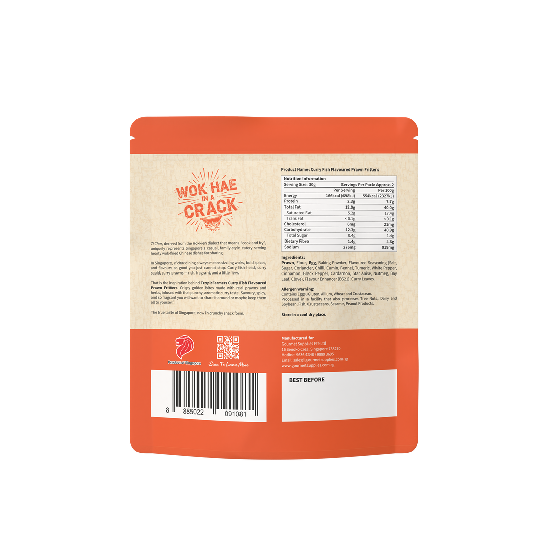 TropicFarmers Prawn Fritters Assortment Mix