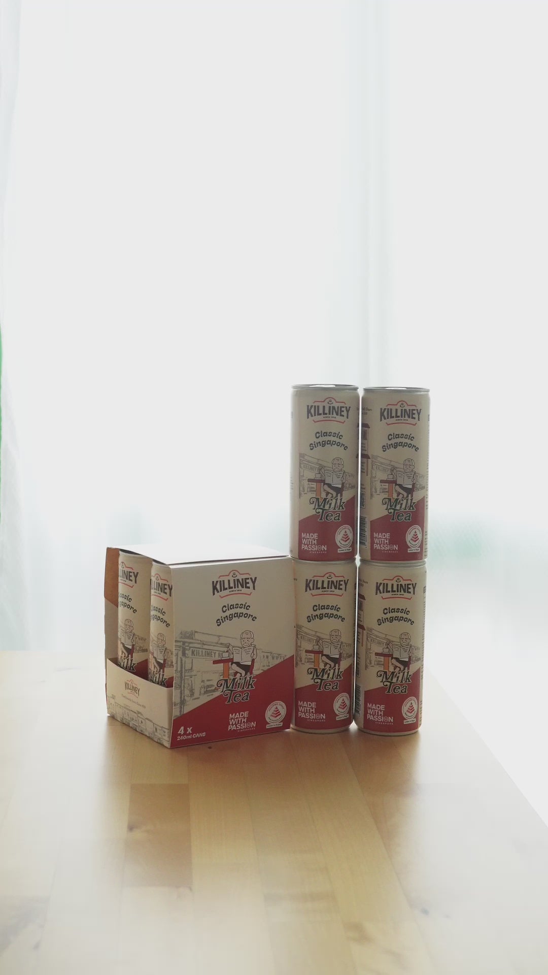 [Bundle of 4] Killiney Classic Singapore Milk Tea