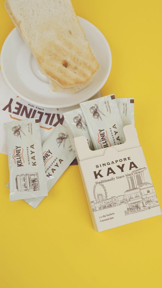 [Bundle of 6] Killiney Singapore Kaya Coconut Jam Sachet Box