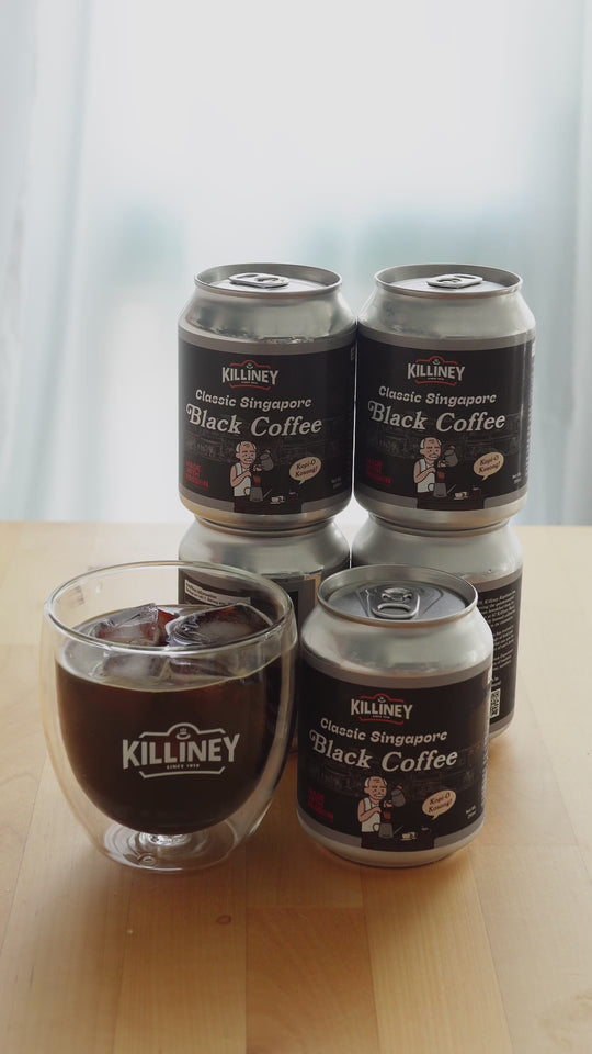 Killiney Classic Singapore Black Coffee 250ml