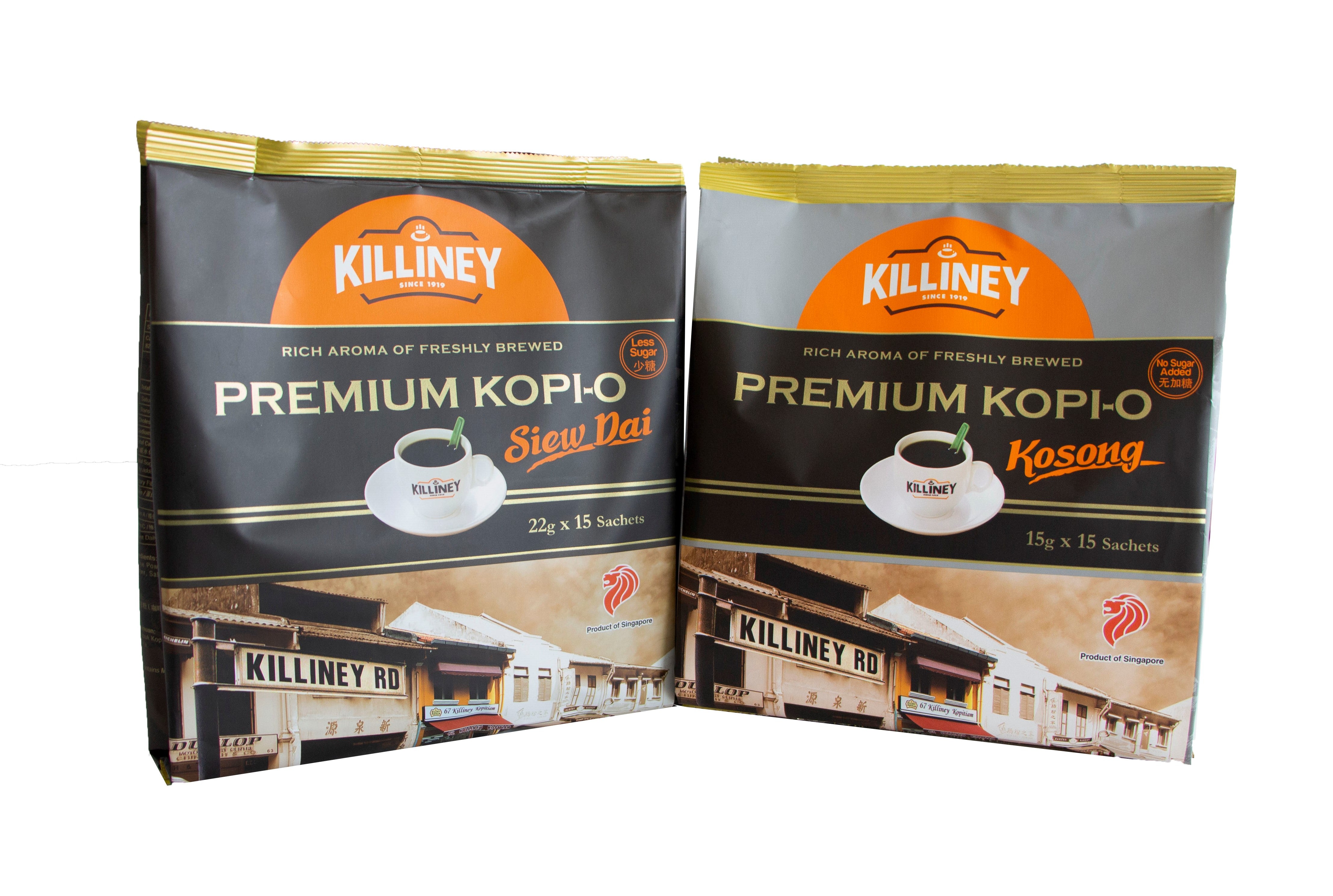 Killiney Premium Kopi-O Duo Bundle - Killiney Singapore
