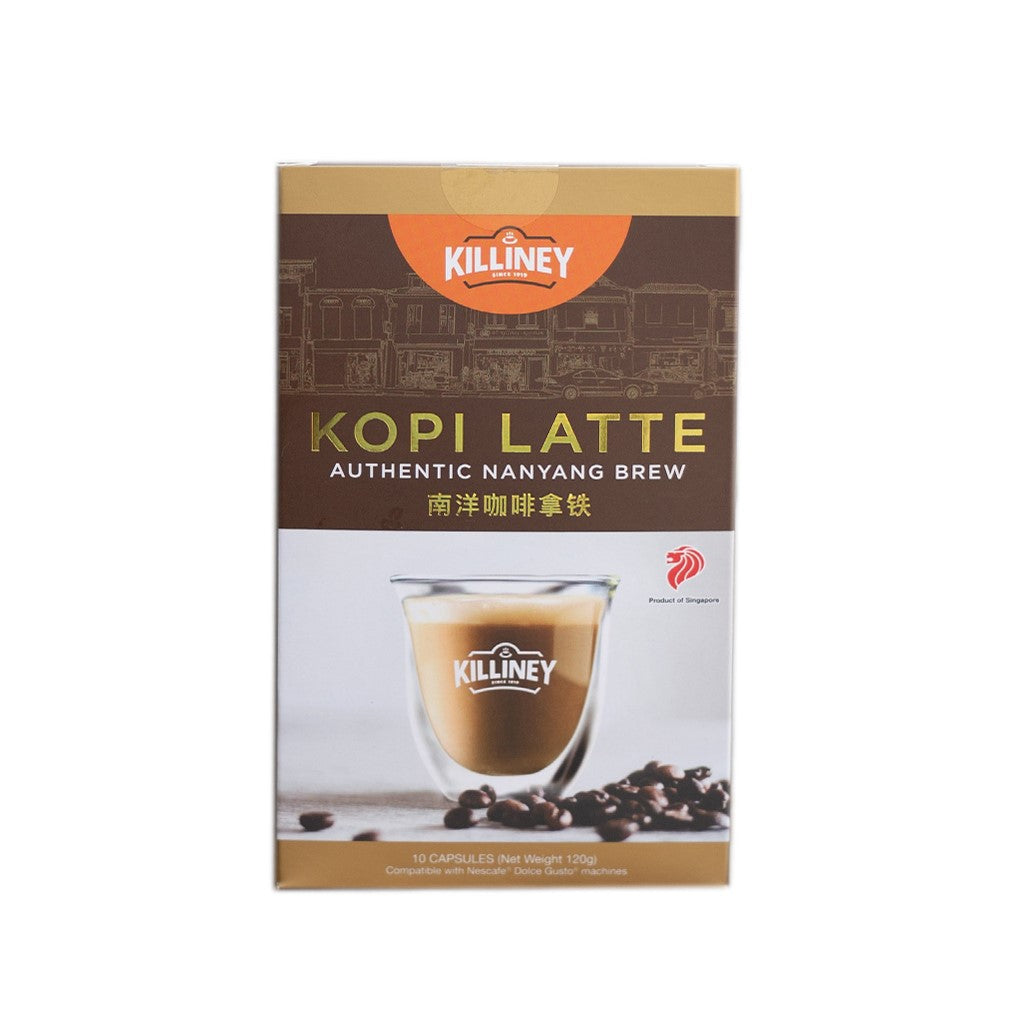 Killiney Kopi Latte (Coffee Capsules) - Killiney Singapore