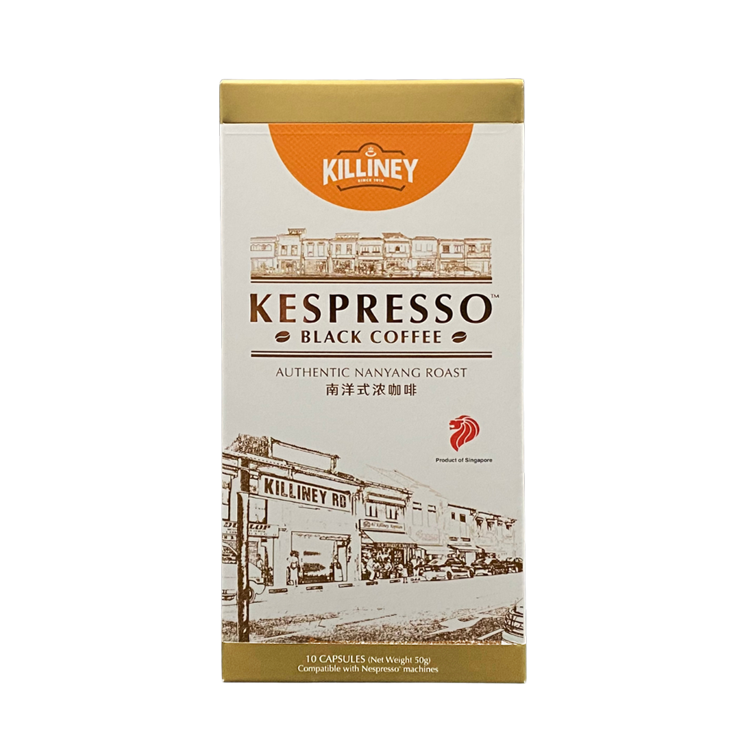 Killiney Kespresso Black Coffee (Capsule Pods) - Killiney Singapore