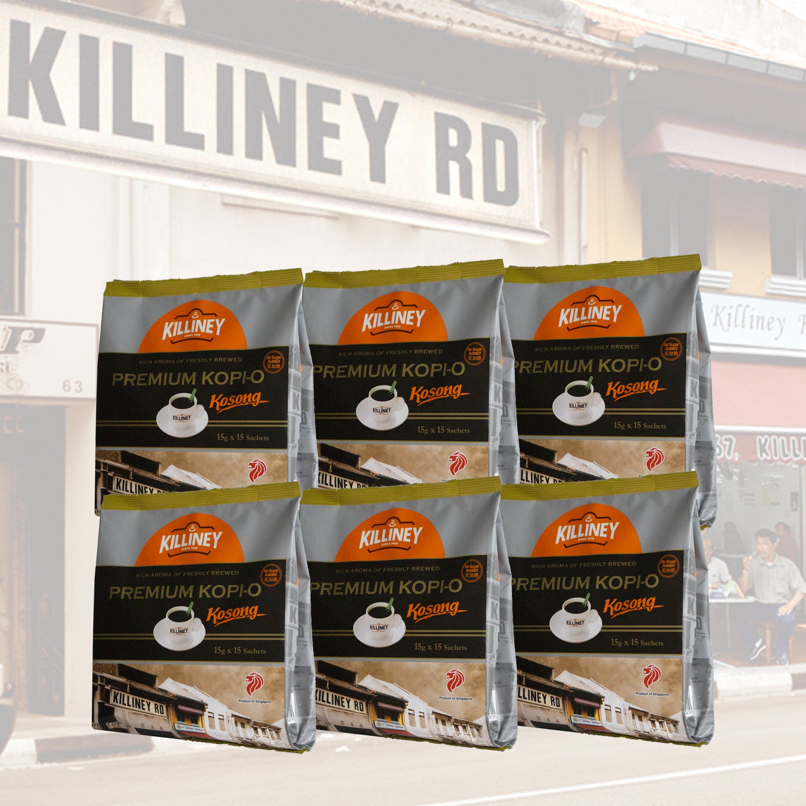Killiney Premium Kopi-O Kosong Family Bundle - Killiney Singapore
