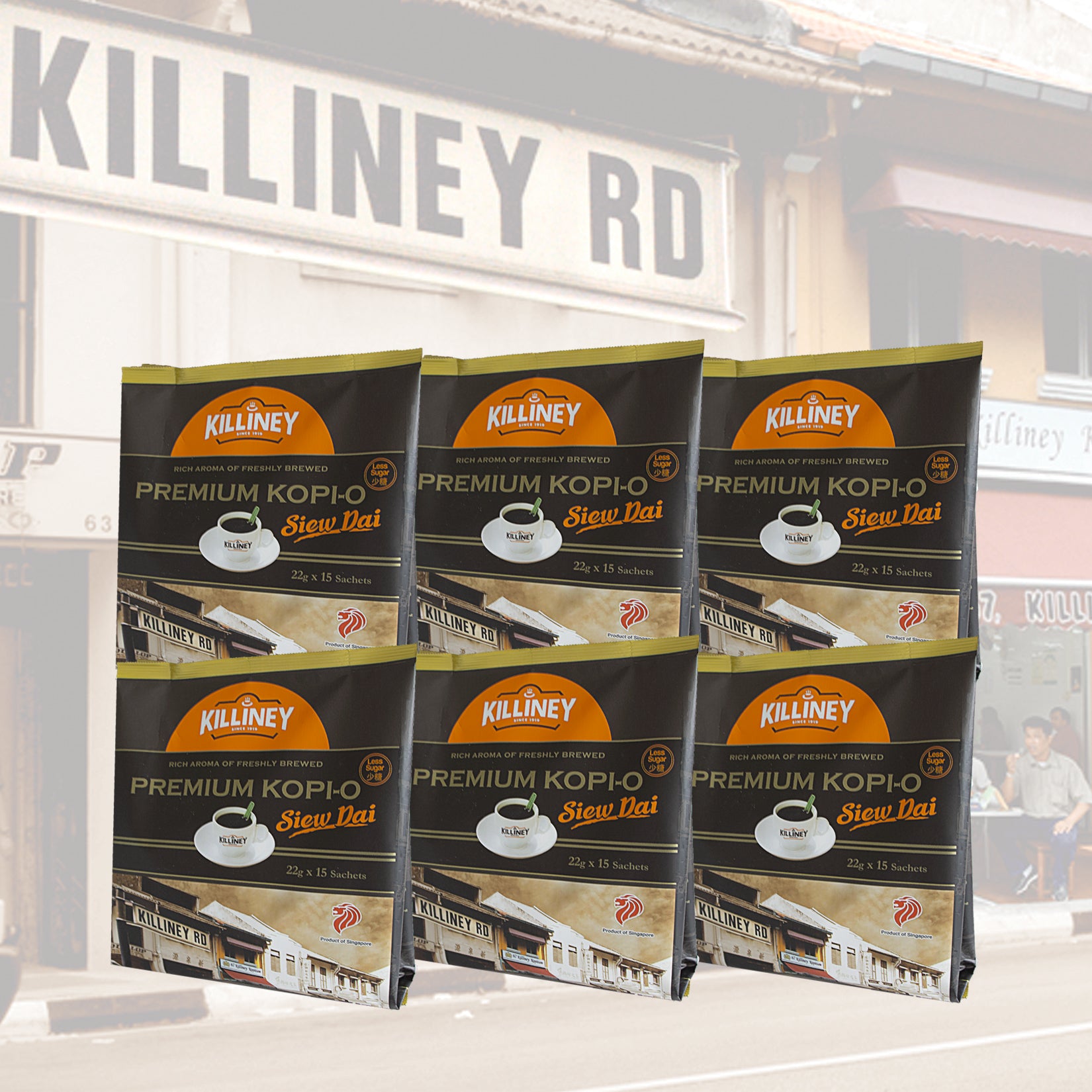 Killiney Premium Kopi-O Siew Dai Family Bundle - Killiney Singapore