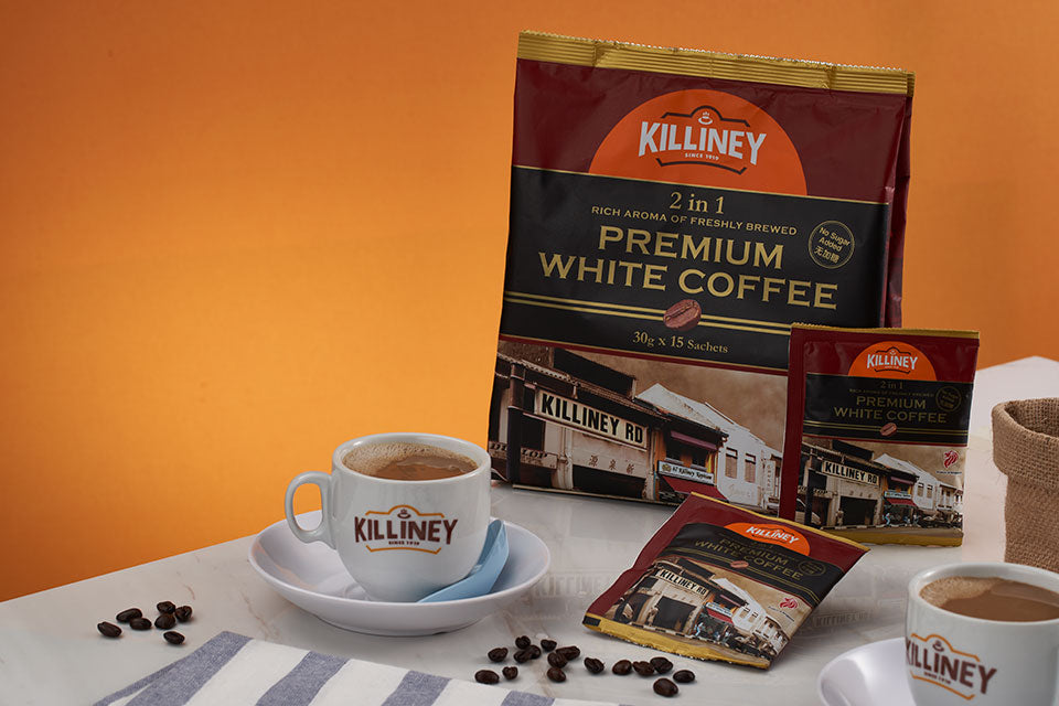 Killiney 2-in-1 Premium White Coffee - Killiney Singapore