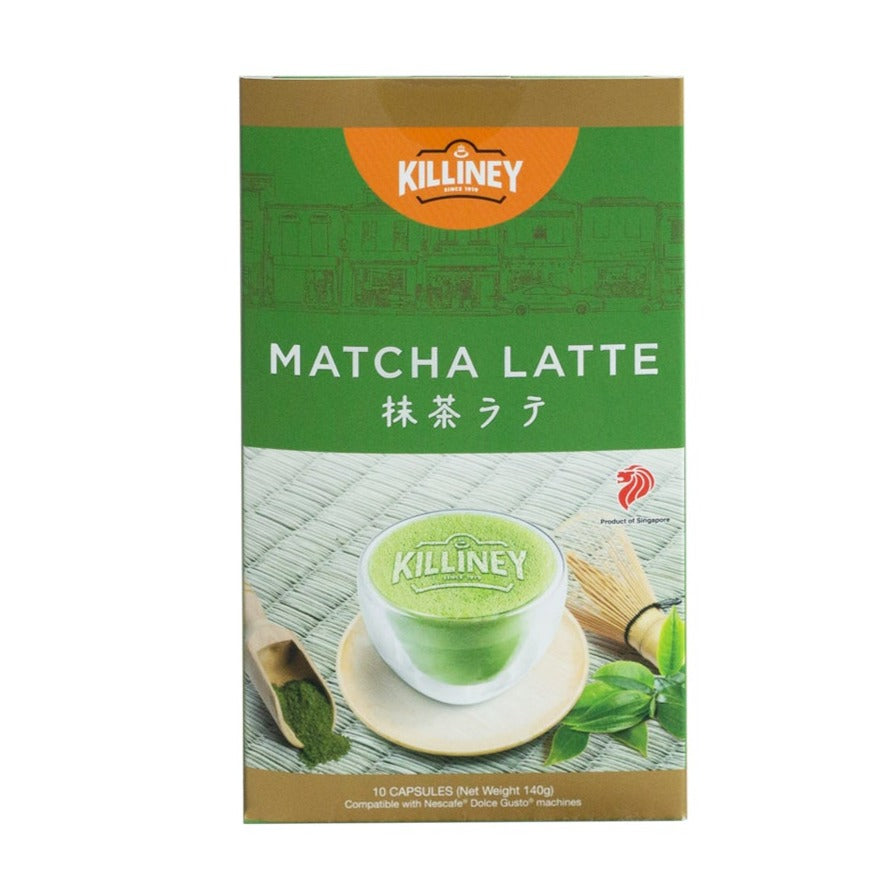 Killiney Matcha Latte (Dolce Gusto Compatible Capsule Pods) - Killiney Singapore